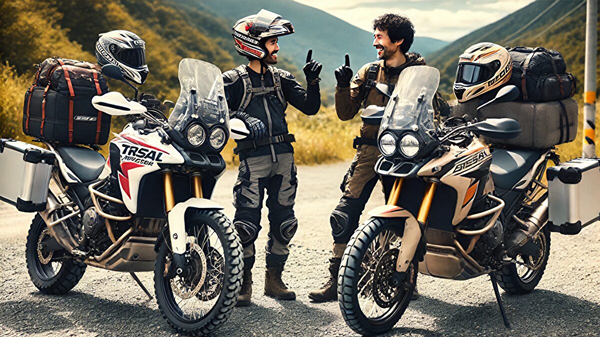701エンデューロのラリーキットとの比較