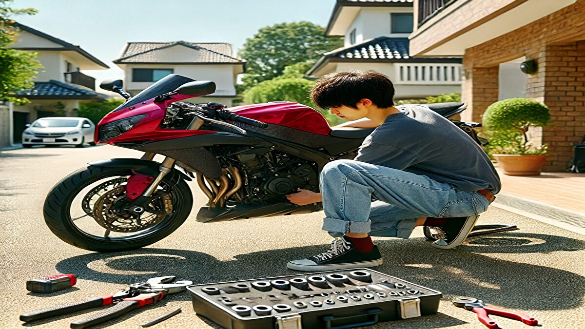 パニガーレV4のローダウンで快適なライディングへ