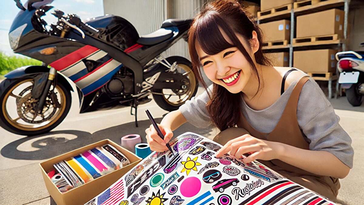 KTMパワーパーツデカールで見た目をカスタム